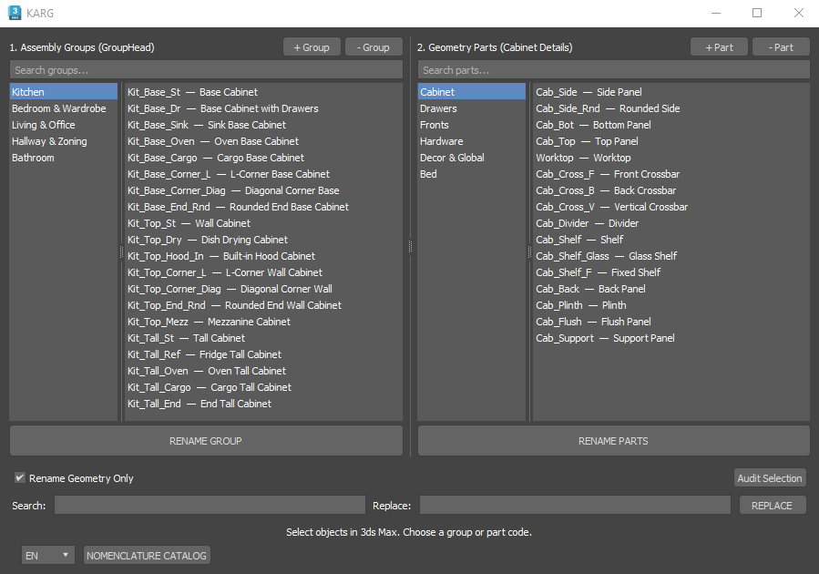 KARG UI